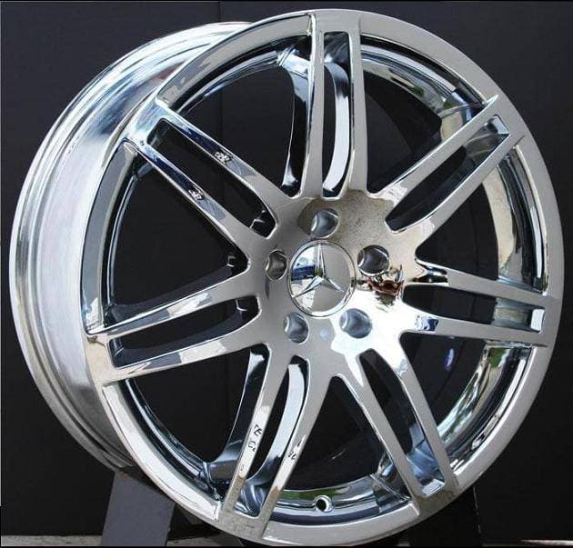 19 Inch 580 Chrome - 4 Wheel Set