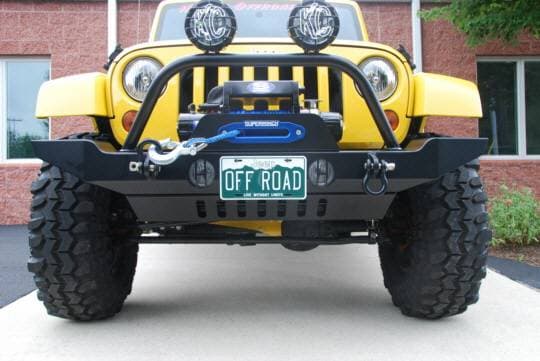 Jeep Wrangler Hyline Standard Air Dam Skid Plate - JK-10SAD
