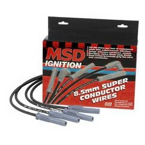Mitsubishi MSD Ignition Wire Set - Black Super Conductor - 32273