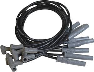 GMC Sierra MSD Ignition Wire Set - Black Super Conductor - 39843