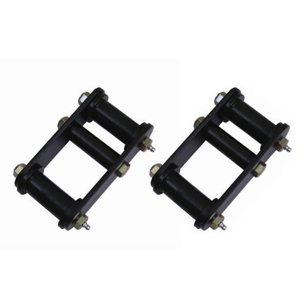 Omix Shackle - Greaseable - Heavy Duty with Bushings - Will Provide 1 inch Lift To Wrangler - 18265-15