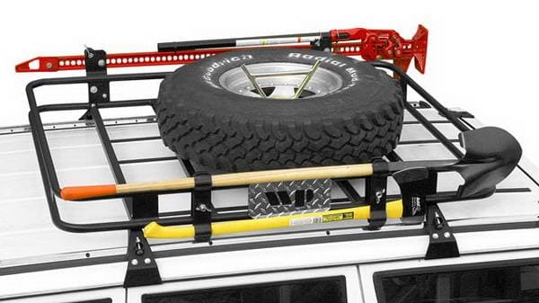Jeep Cherokee Warrior Safari Roof Rack with Gutter Mounts - 2PC - 842
