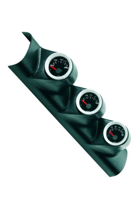 GMC Sierra Bully Dog Triple Gauge Mount - A-Pillar - Full - Paintable - 317105