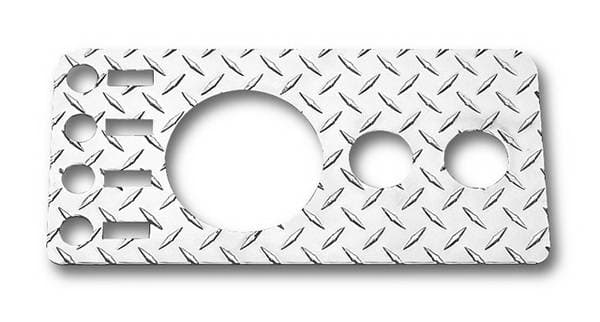 Jeep CJ7 Warrior Dash Panel Without Radio Cutout