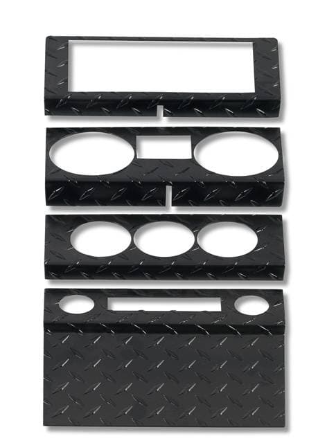 Jeep Wrangler Warrior Dash Panel - 2 Door Dash Panel Overlay - Power Windows