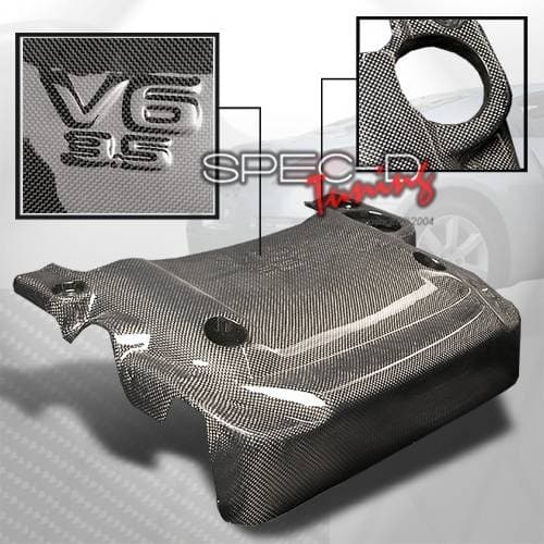 Nissan 350Z Custom Disco Real Carbon Fiber Engine Cover - EC-350Z03CF-ATW