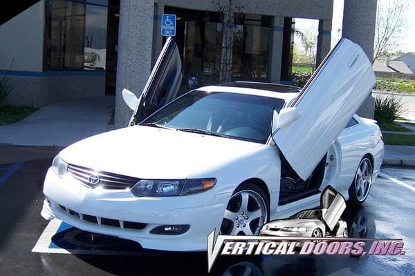 Toyota Solara VDI Vertical Lambo Door Hinge Kit - Direct Bolt On - VDCTOYSOL9903