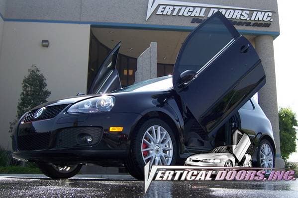 Volkswagen Golf VDI Vertical Lambo Door Hinge Kit - Direct Bolt On - VDCVOLKGOLF0708