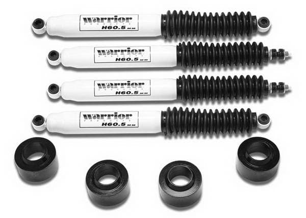 Jeep Wrangler Warrior Front Shocks - 60506