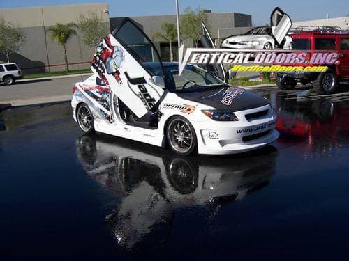 Scion tC Vertical Doors Inc Vertical Lambo Door Kit - VDCST0510