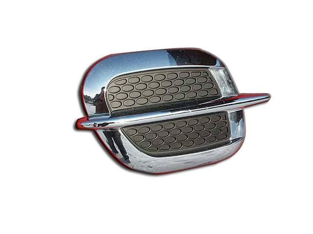 QAA Chrome ABS plastic 2pcs Port Hole Bezel PH4700T