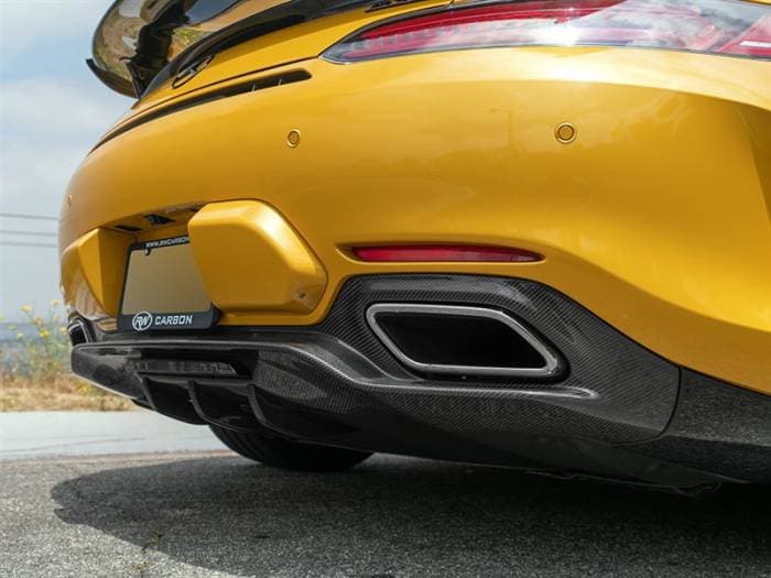 Mercedes C190 GT GTC GTS RWS CF Diffuser mercc19011