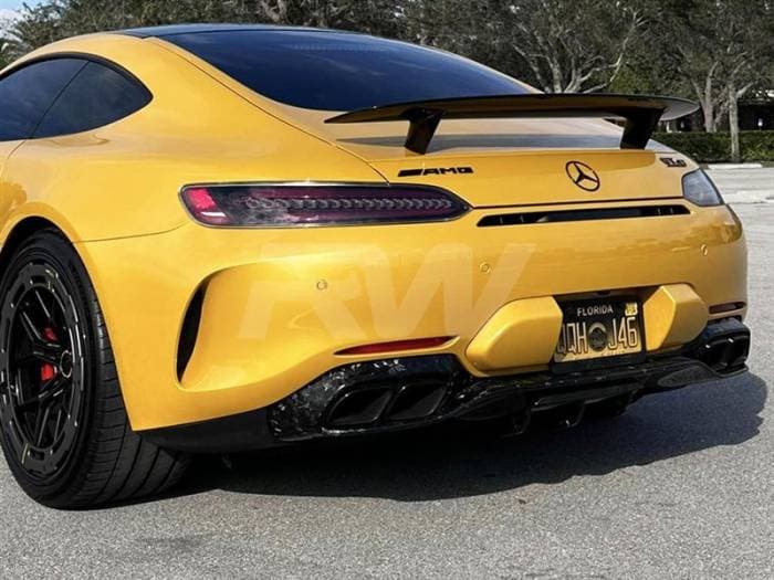 Mercedes C190 GTC RWS Carbon Fiber Diffuser 2020+ mercc19015