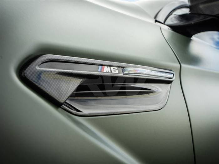 BMW F06 F12 F13 M6 Carbon Fiber Fender Trim bmwf12007