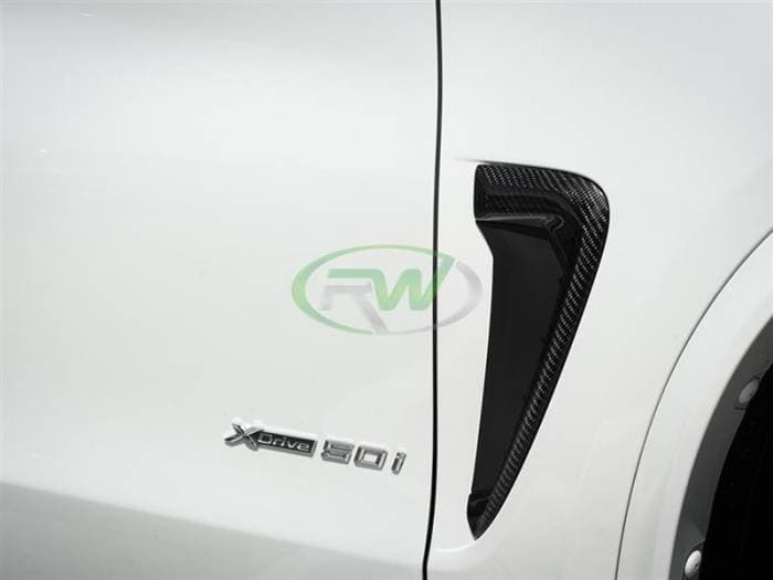 BMW F15 X5 F85 X5M Carbon Fiber Fender Trims bmwf15008