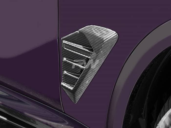 BMW G05 X5 F95 X5M LCI Carbon Fiber Fender Trims bmwg05014