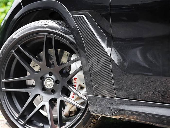 BMW G06 X6 Carbon Fiber Fender Trims bmwg06005