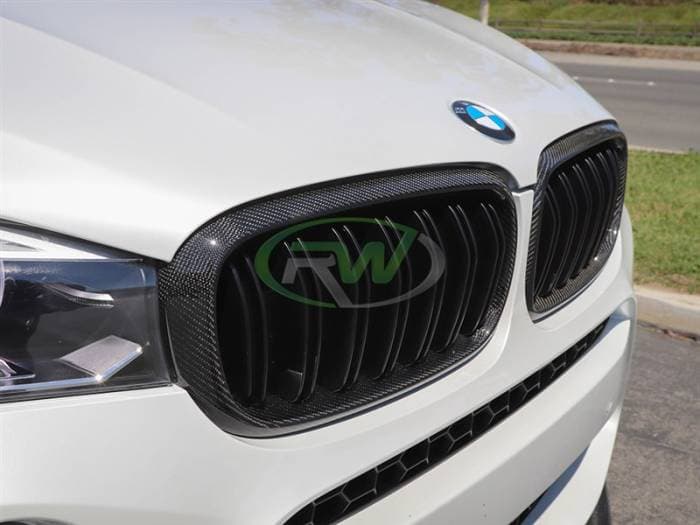 BMW F15 F16 F85 F86 Carbon Fiber Grilles bmwf15016