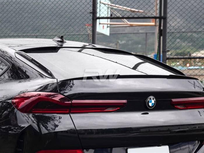 BMW F96 X6M G06 X6 Carbon Fiber Rear Fin Set bmwf96011